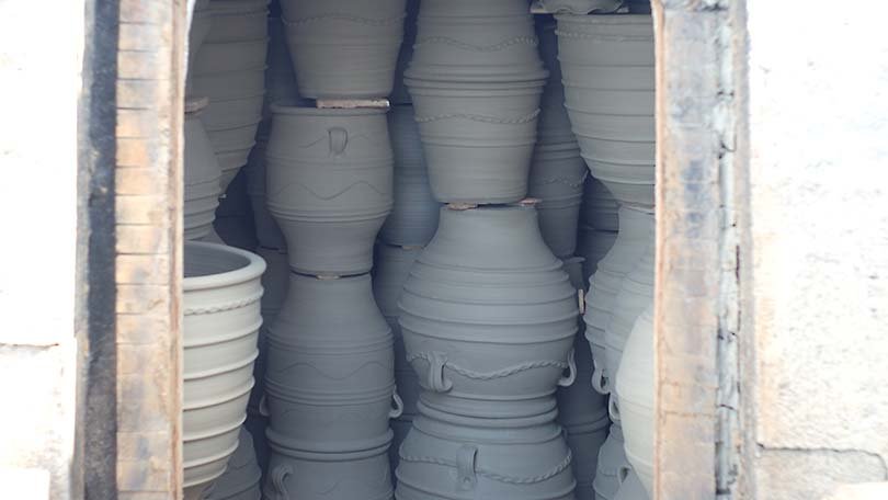 pottery wood ciln